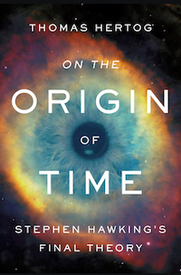 Book cover for On the Origin of Time